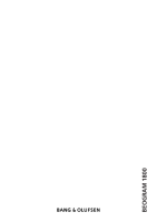 Bang & Olufsen - Beogram_1800-Owners-Manual